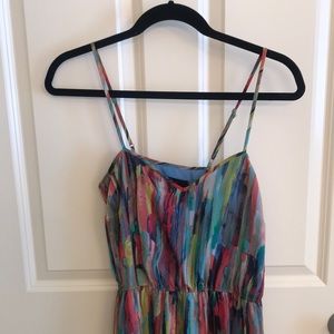 Multi color maxi dress
